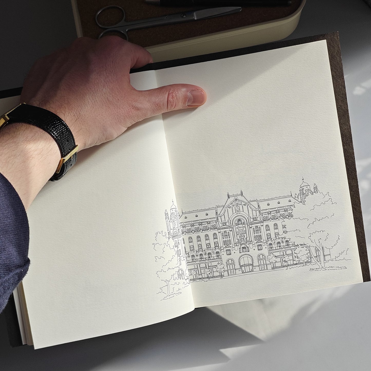 Budapest sketchbook