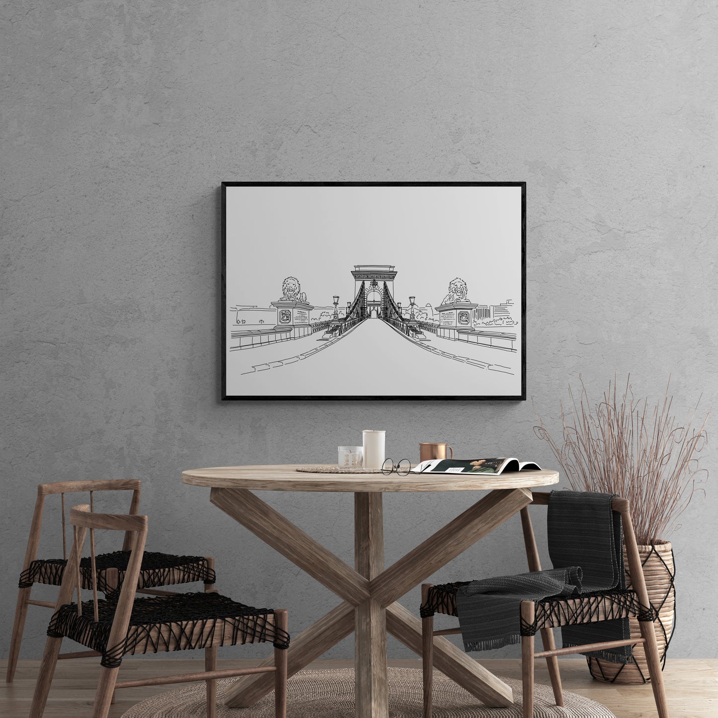 Lions of the Chain Bridge