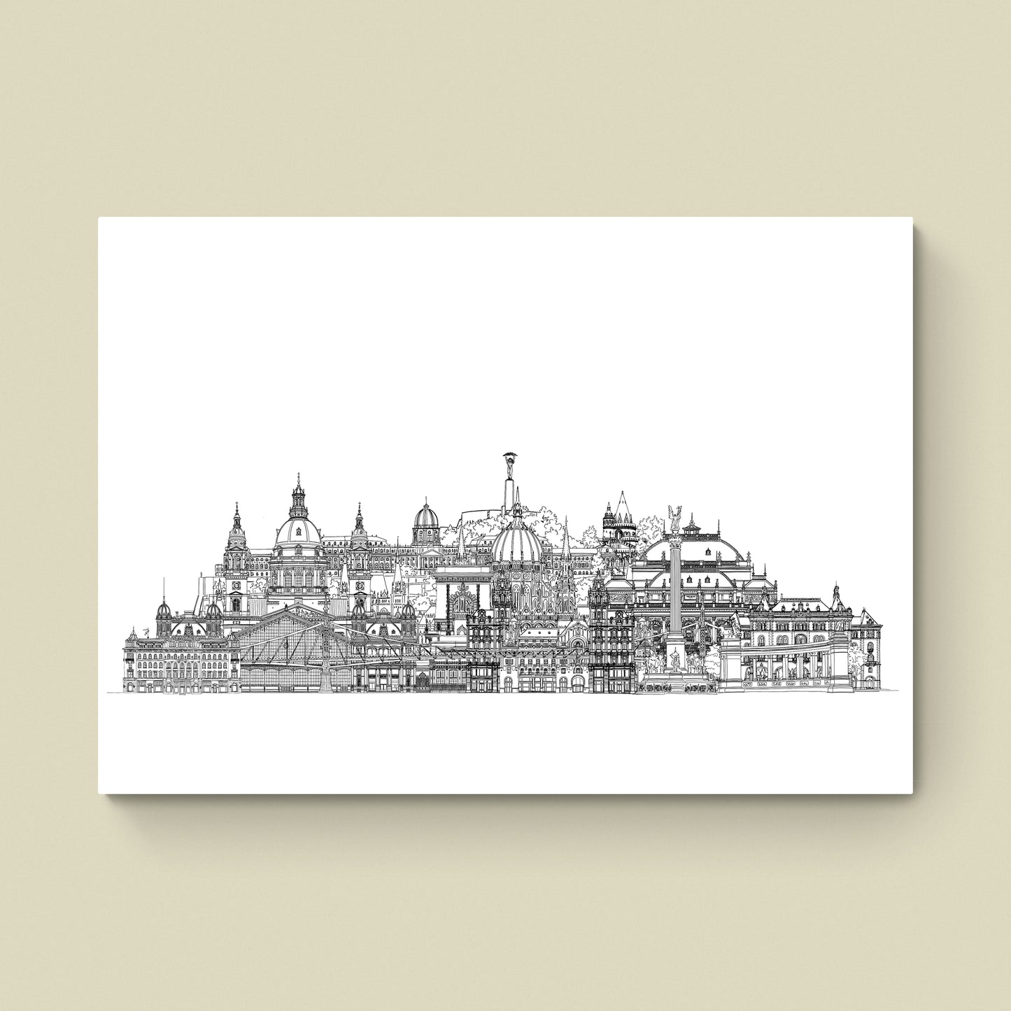 Budapest montázs