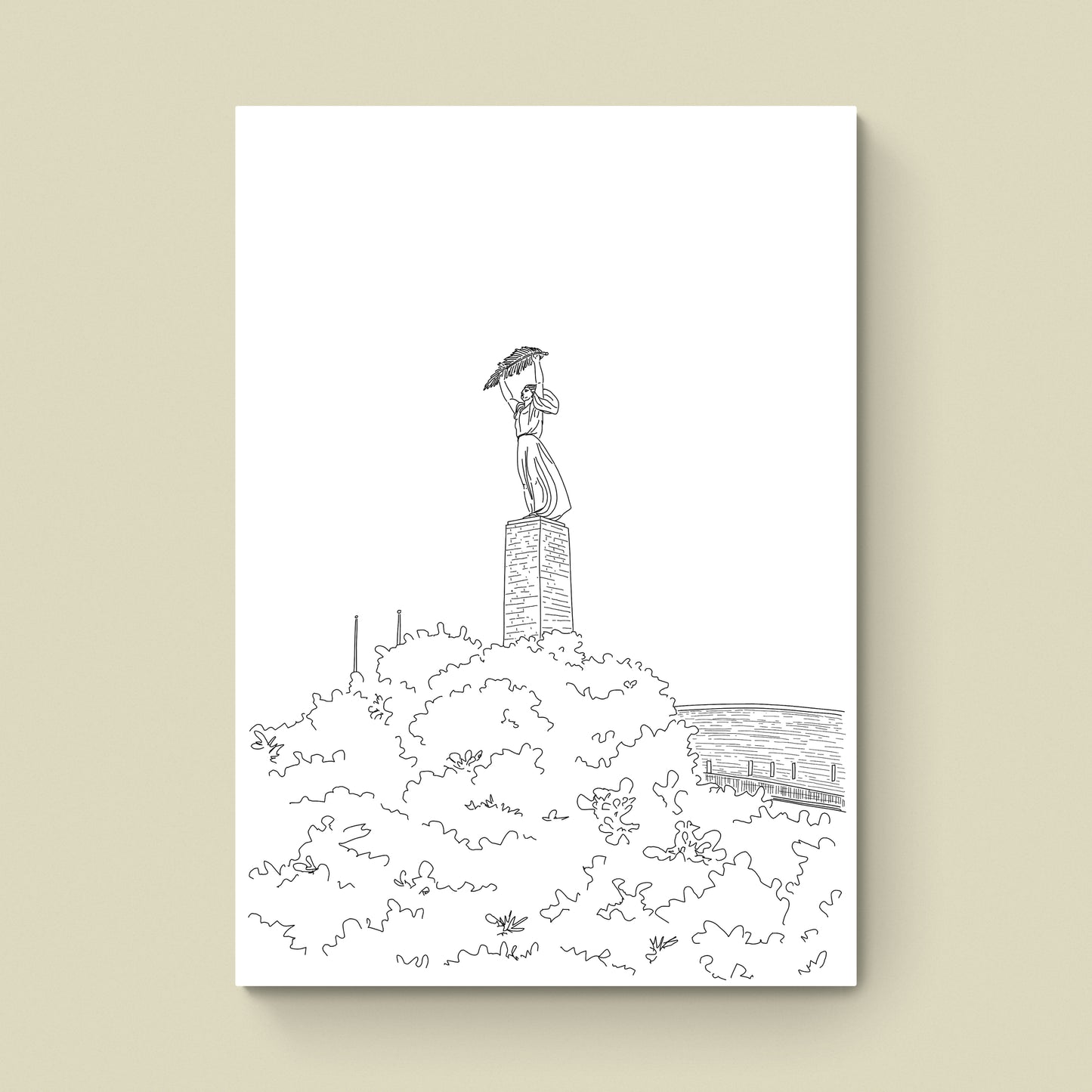 Lady on the Hill, Statue of Liberty