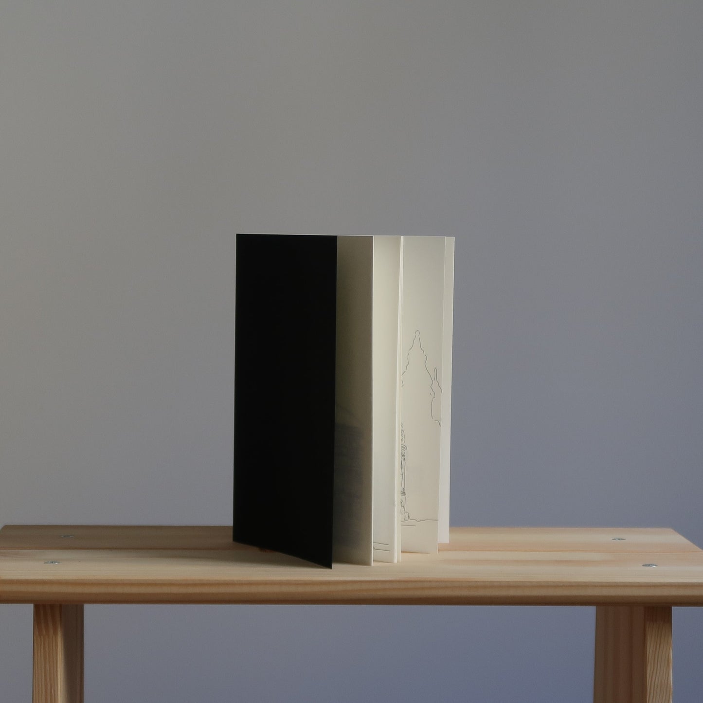 Illusztrált füzetbelső Traveler's notebookhoz