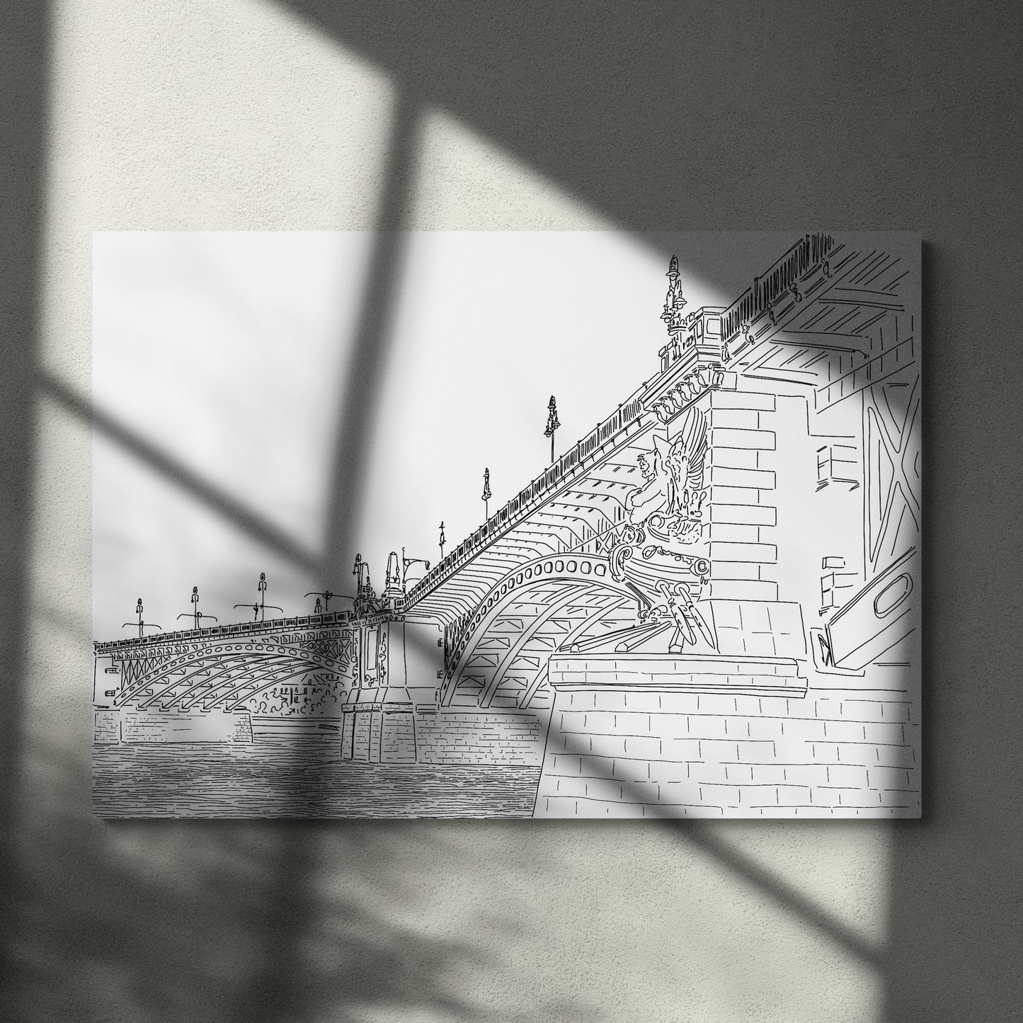 Margaret Bridge perspective drawing