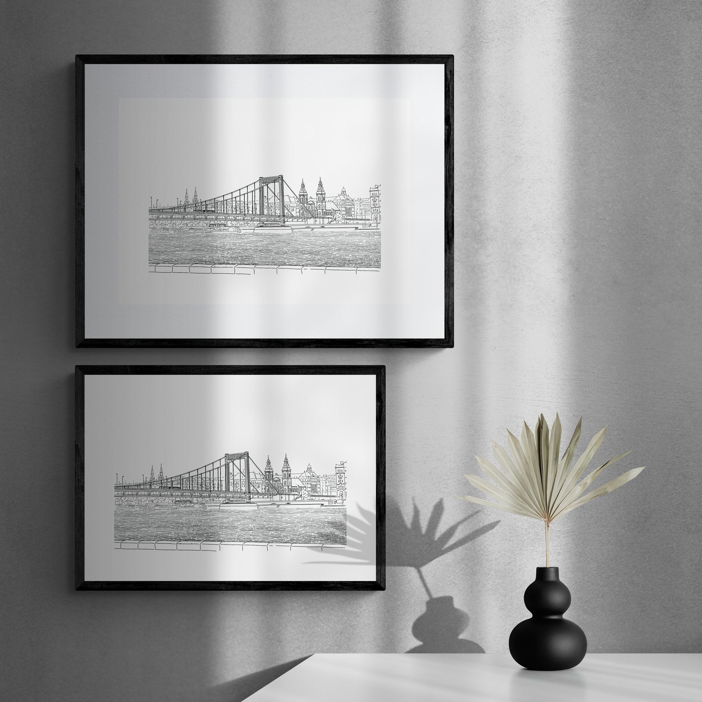 Elizabeth Bridge perspective drawing