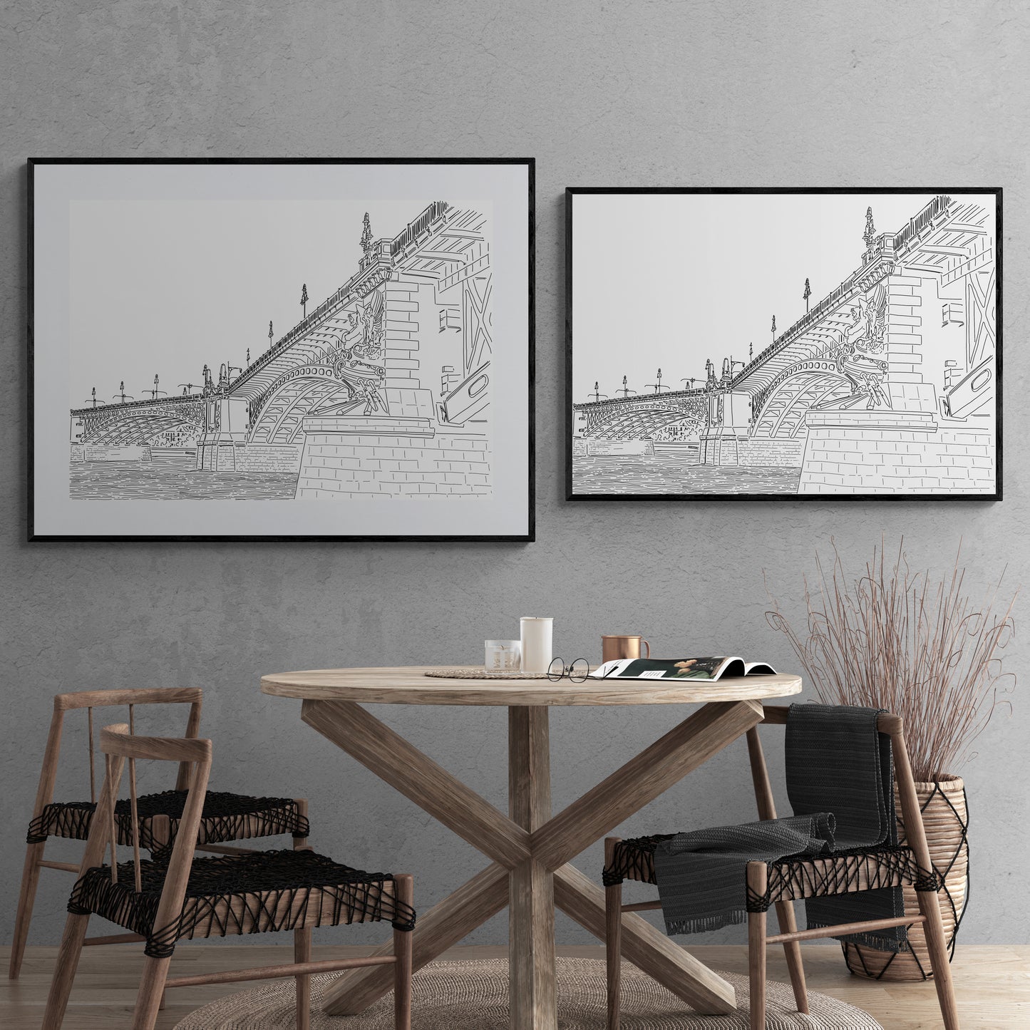 Margaret Bridge perspective drawing