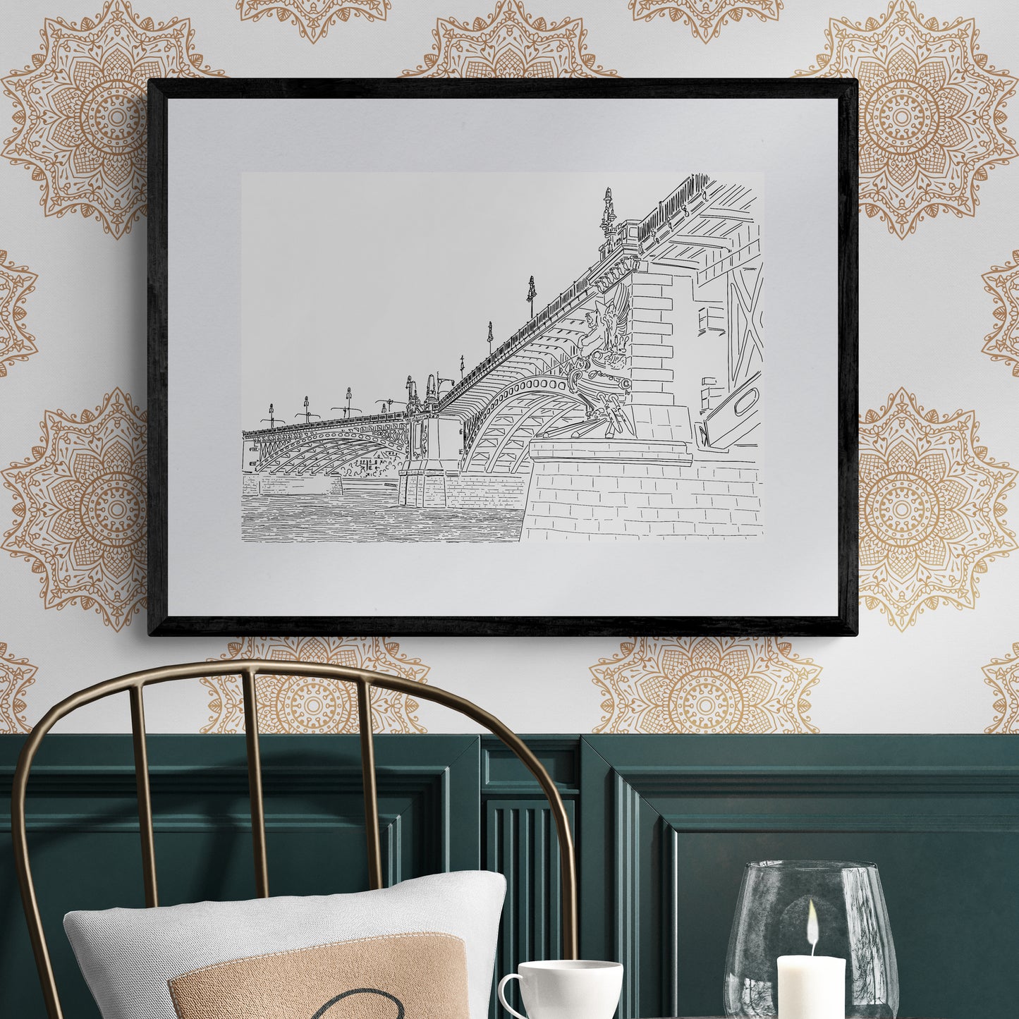 Margaret Bridge perspective drawing