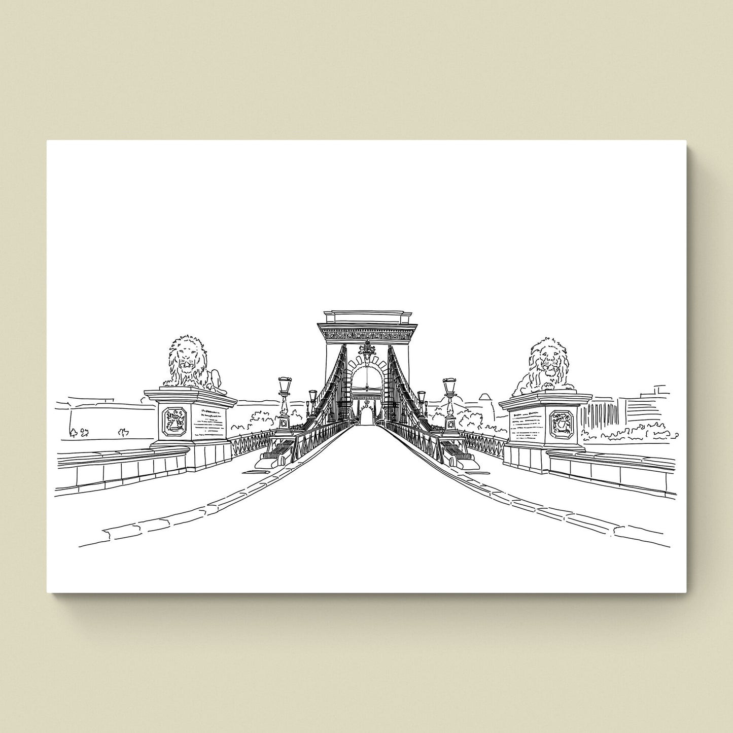 Lions of the Chain Bridge