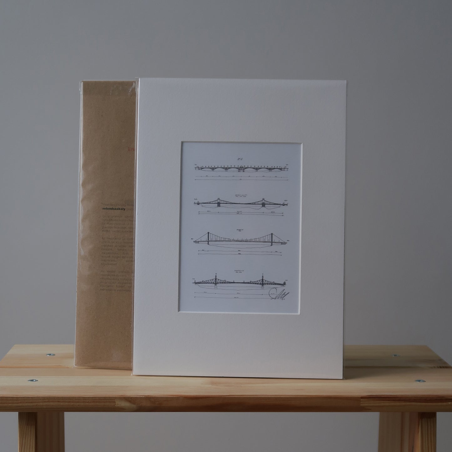 Budapest hídjai díszcsomagolásban