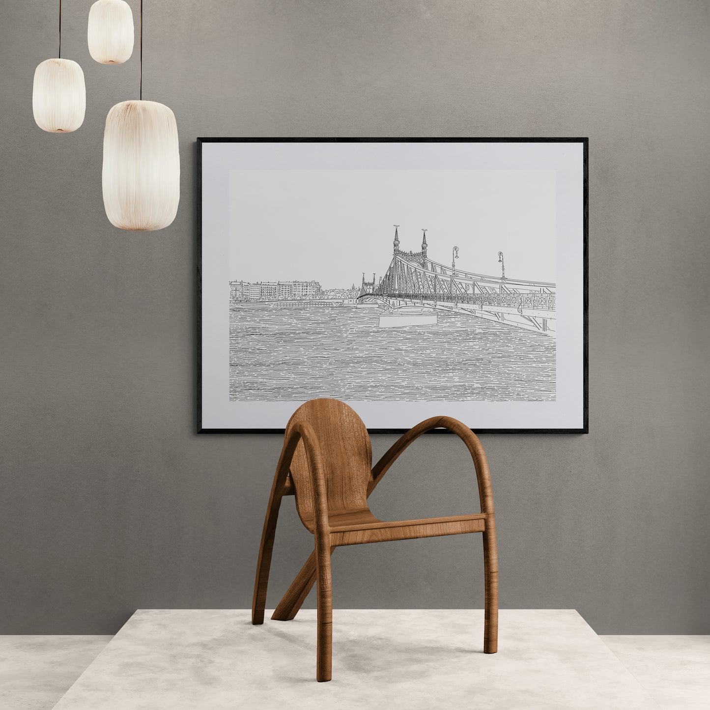 Szabadság híd - Belgrád rakpart