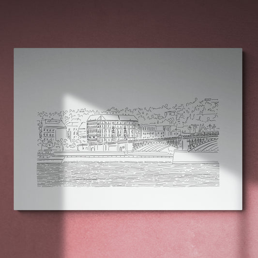 Margit híd - budai hídfő